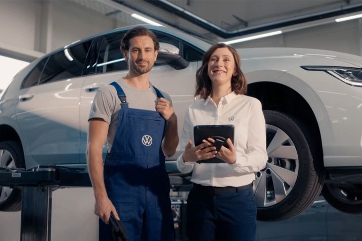 Imagine service volkswagen iunie